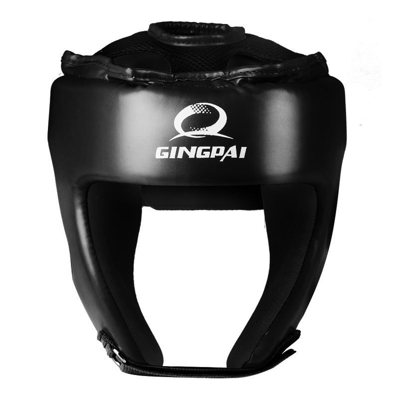 Casque de combat libre professionnel – Protecteur de tête / Casque de boxe – Équipement de protection du Musée Taoïste
