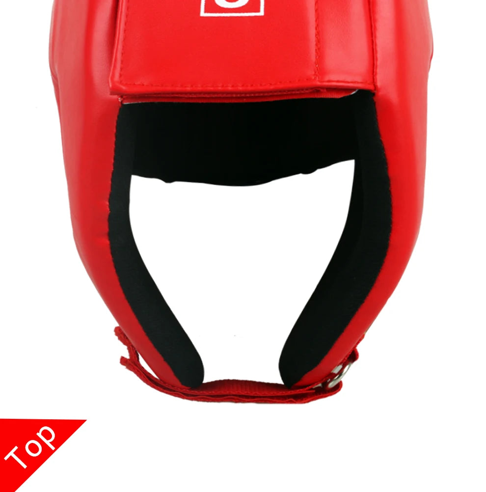 Casque de protection Black Blue Red adult male Female fighting muay thai kick boxing training Protector Guard