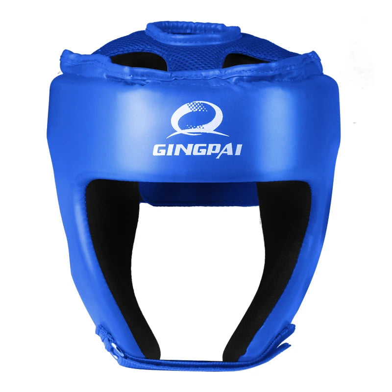 Casque de protection Black Blue Red adult male Female fighting muay thai kick boxing training Protector Guard