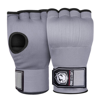 Gants de Boxe Demi-Doigts en Gel – Gants de Protection Rapides avec Bande de Poignet et Tissu Confortable