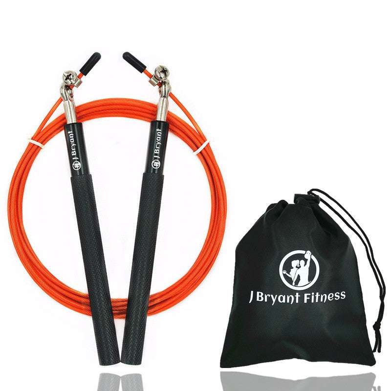 Corde à Sauter de Vitesse CrossFit – Corde Professionnelle pour Entraînement MMA, Boxe et Fitness Entraînement avec Sac de Transport + Câble de Rechange