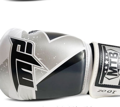Gants de Boxe Adultes – Gants de Sanda et Entraînement Muay Thaï pour Hommes et Femmes – Combat Libre