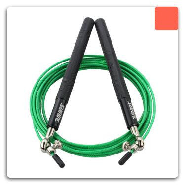Corde à Sauter de Vitesse CrossFit – Corde Professionnelle pour Entraînement MMA, Boxe et Fitness Entraînement avec Sac de Transport + Câble de Rechange