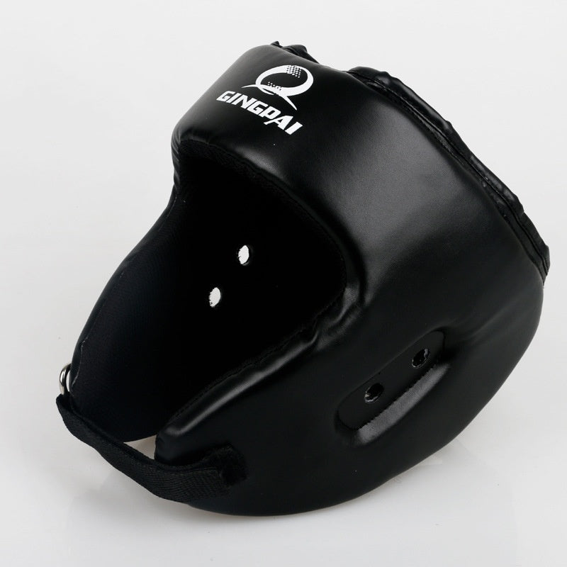 Casque de combat libre professionnel – Protecteur de tête / Casque de boxe – Équipement de protection du Musée Taoïste