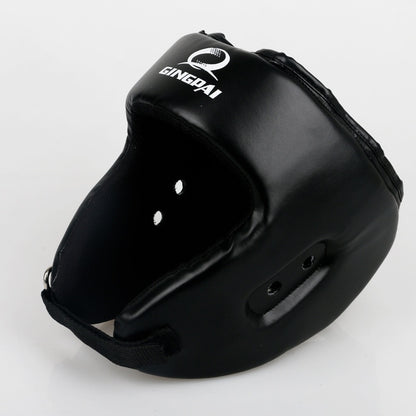 Casque de combat libre professionnel – Protecteur de tête / Casque de boxe – Équipement de protection du Musée Taoïste