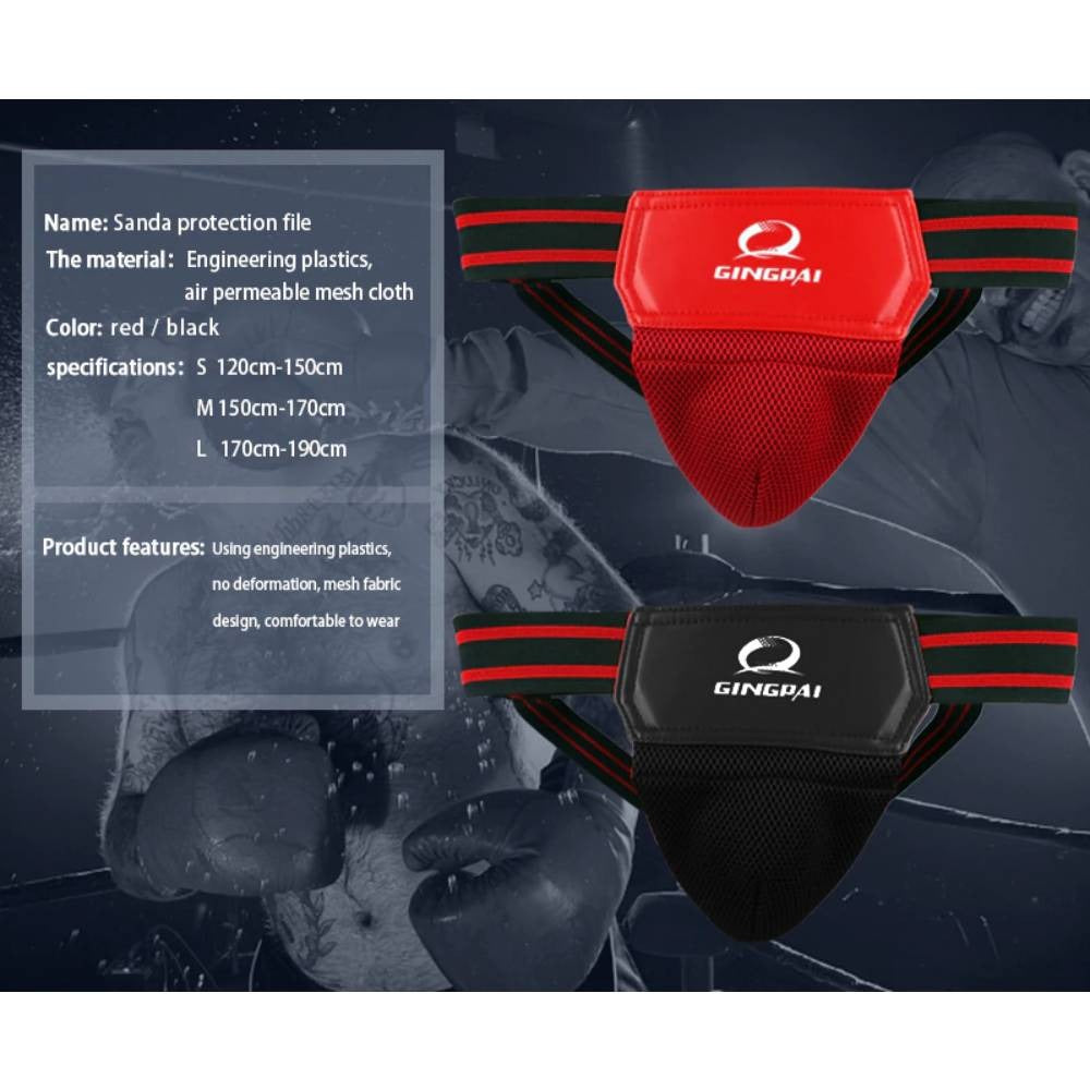Protège-crotch pour entraînement de boxe et sports de combat – Protection renforcée et confortable