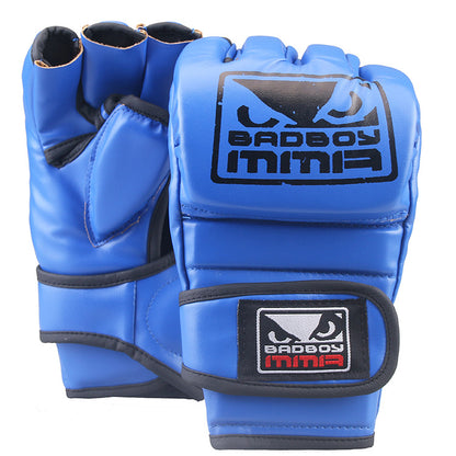 Gants de boxe MMA demi-doigts adulte