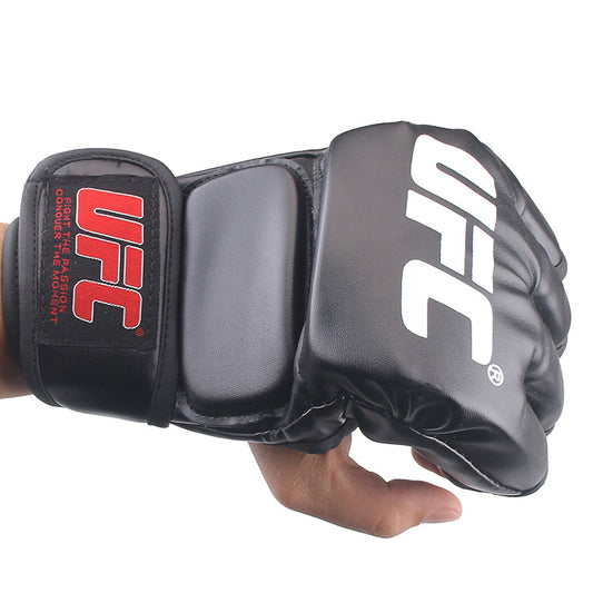 Gants de boxe MMA demi-doigts adulte