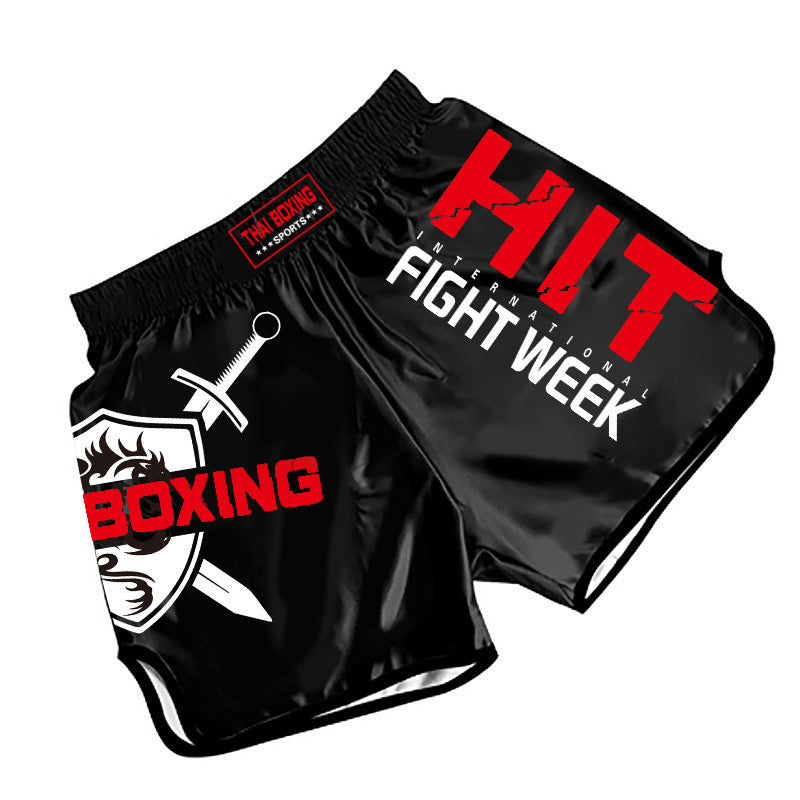 Short de boxe,  Entraînement Sanda, boxe thaï