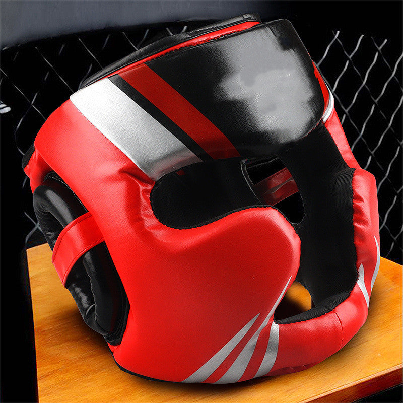 Casque de Boxe – Protection Épaissie du Visage et de la Tête