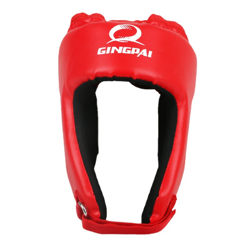 Casque de combat libre professionnel – Protecteur de tête / Casque de boxe – Équipement de protection du Musée Taoïste