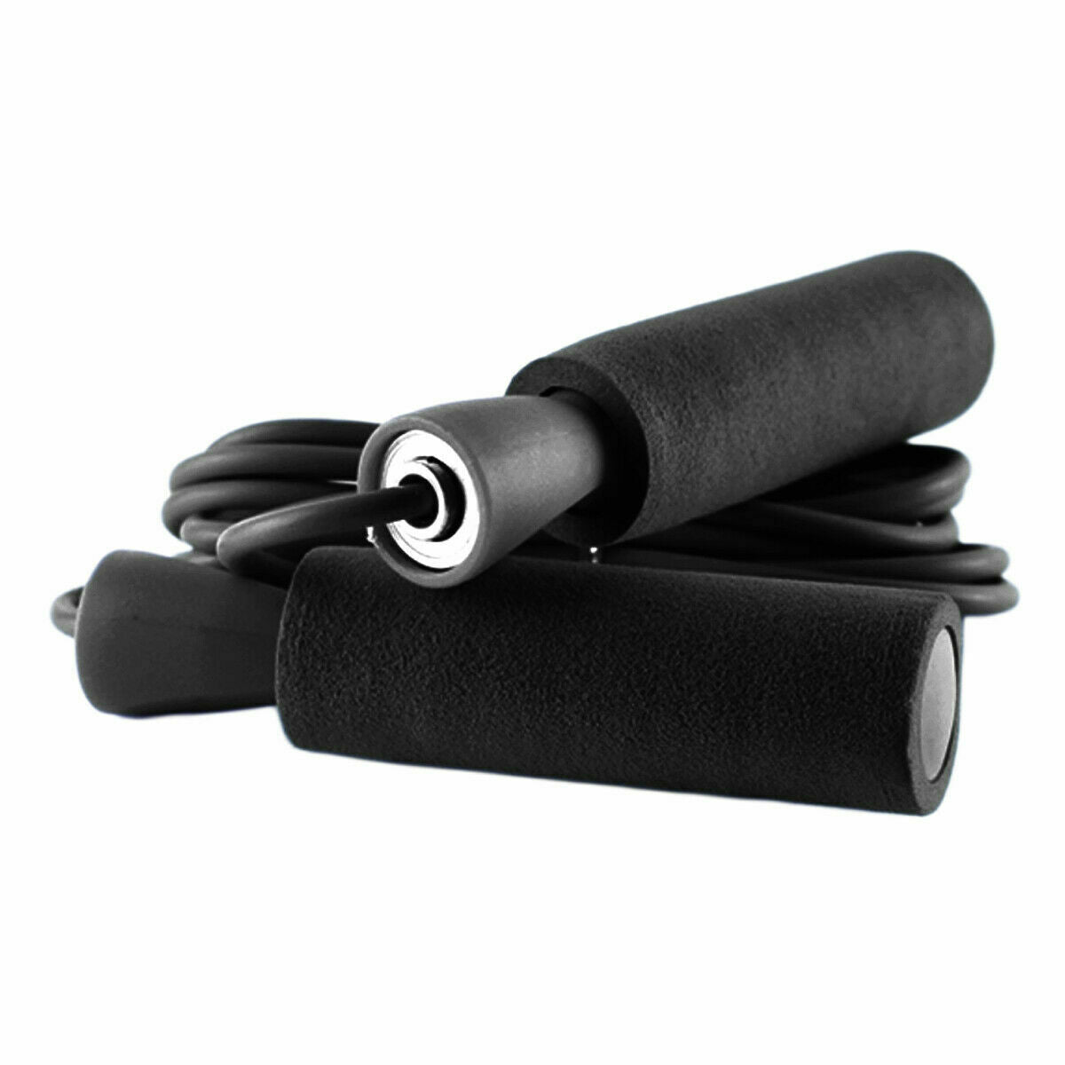 Corde à Sauter de Fitness – Corde Réglable avec Roulements pour Boxe, Gym et Exercices Aérobics – Rotation Rapide et Anti-Emmêlement