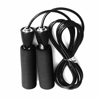 Corde à Sauter de Fitness – Corde Réglable avec Roulements pour Boxe, Gym et Exercices Aérobics – Rotation Rapide et Anti-Emmêlement