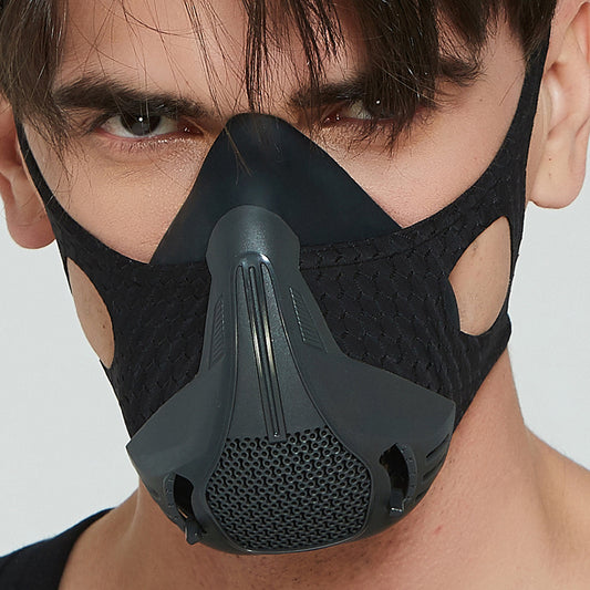 Masque barrière à oxygène fitness. Masque de training