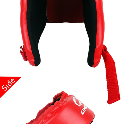 Casque de protection Black Blue Red adult male Female fighting muay thai kick boxing training Protector Guard