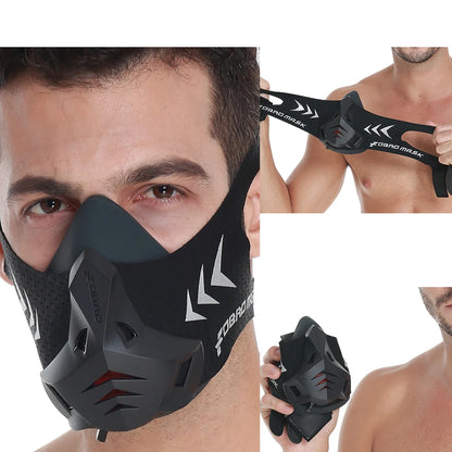 FDBRO Sport MASK Training Running Mask Pro Fitness Gym Workout Altitude Training Conditioning Sports Mask
