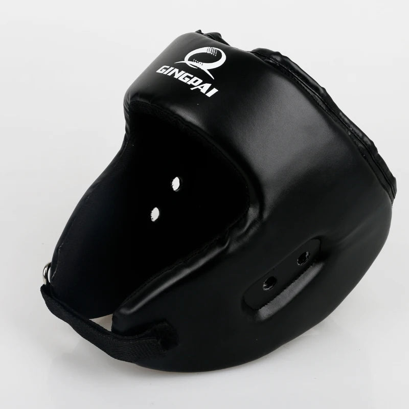 Casque de protection Black Blue Red adult male Female fighting muay thai kick boxing training Protector Guard