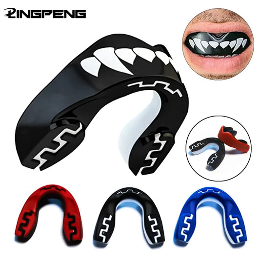 Protege dents Boxing Protection Mma Fighting Mouth Guard Children Rugby Fight Training Braces
