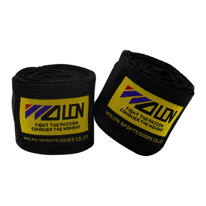 2PCS 1.5/2/3/5M Cotton Boxing Bandage Sports Qualité Strap Sanda Kick Boxing MMA Hand Gloves Protector Bandage