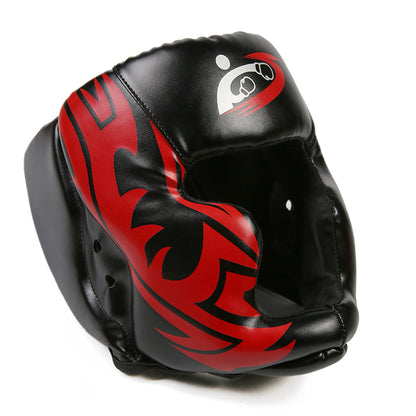 Harnais de boxe Sanda pour casque de combat