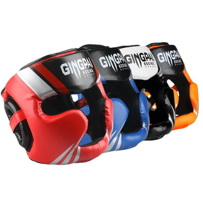 Casque de Boxe – Protection Épaissie du Visage et de la Tête